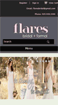 Mobile Screenshot of flaresbridal.com